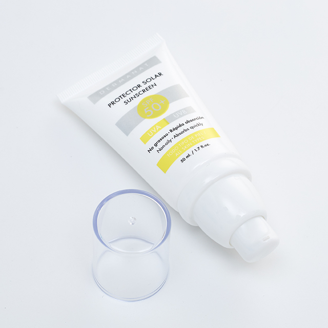 أنبوب كريم مستحضرات التجميل بدون هواء من البلاستيك PE 