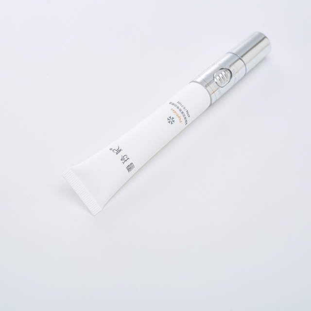 تهتز رأس التدليك الكهربائي كريم العين التعبئة أنبوب لينة