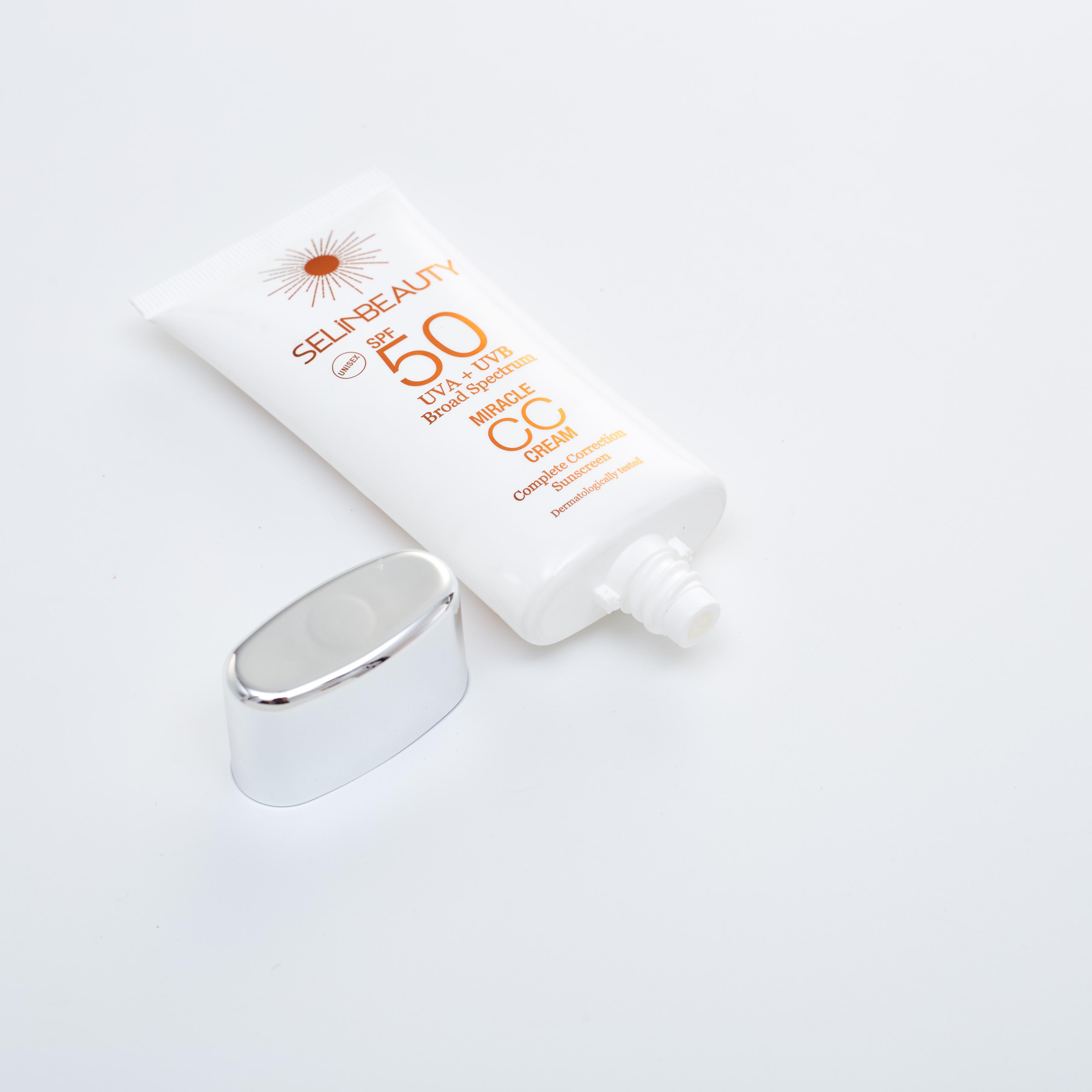 50 مل أنبوب كريم الوقاية من الشمس الفارغ ذو الشكل المسطح PE