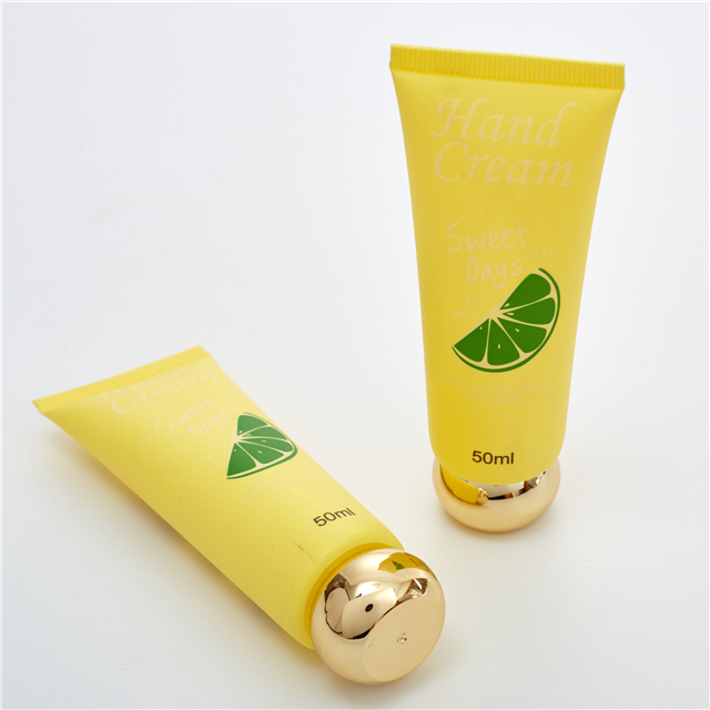 مخصص PE البلاستيك كريم اليد لينة التعبئة والتغليف أنبوب مستحضرات التجميل