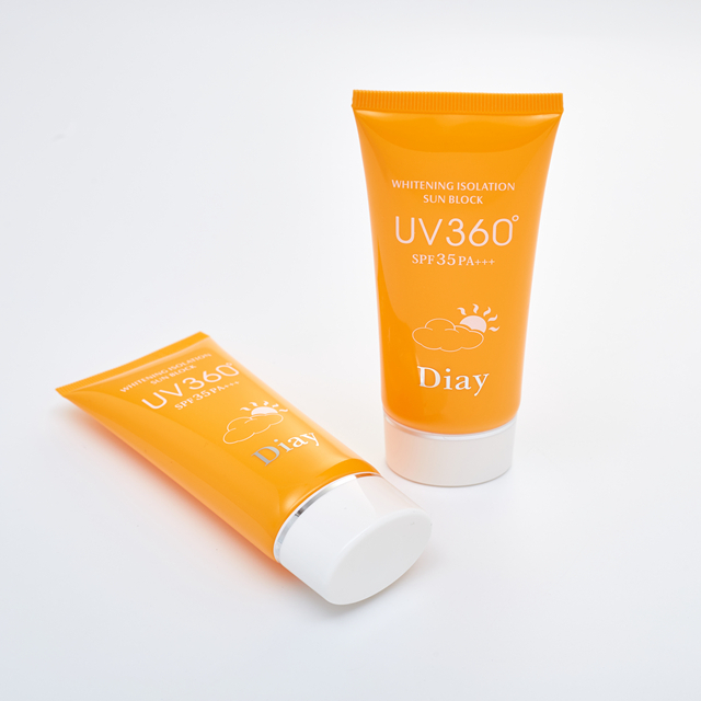 أنبوب كريم مستحضرات التجميل الفارغ PE Suncream BB للعناية بالبشرة الناعم