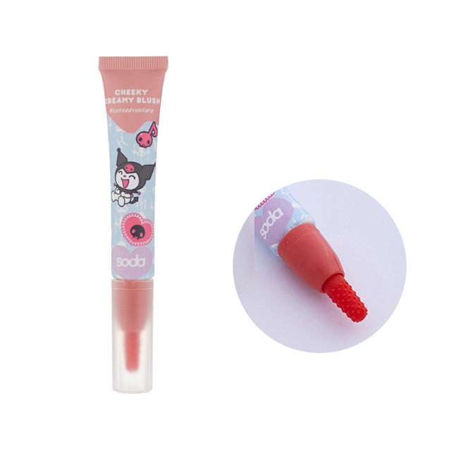 أداة توزيع المكياج على شكل أسطوانة التدليك، أنبوب تعبئة كريم العين الفارغ